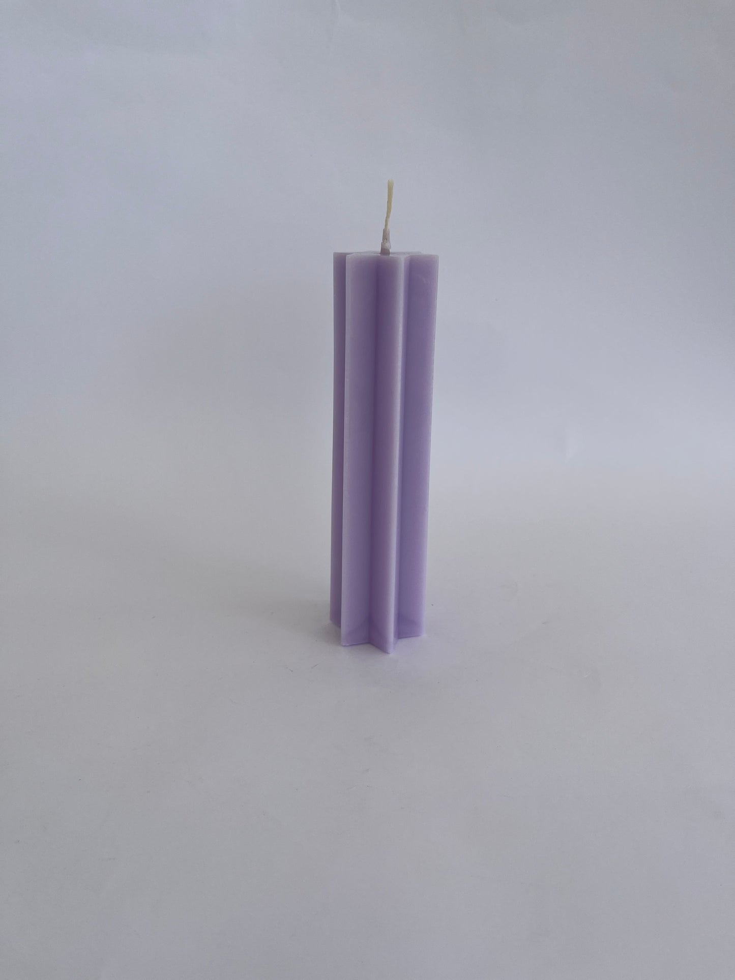 Lavender scented candle