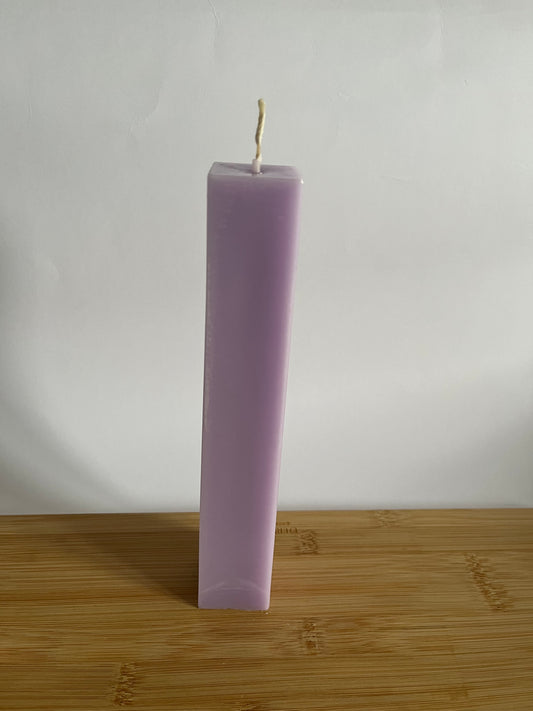 Lavender scented candle