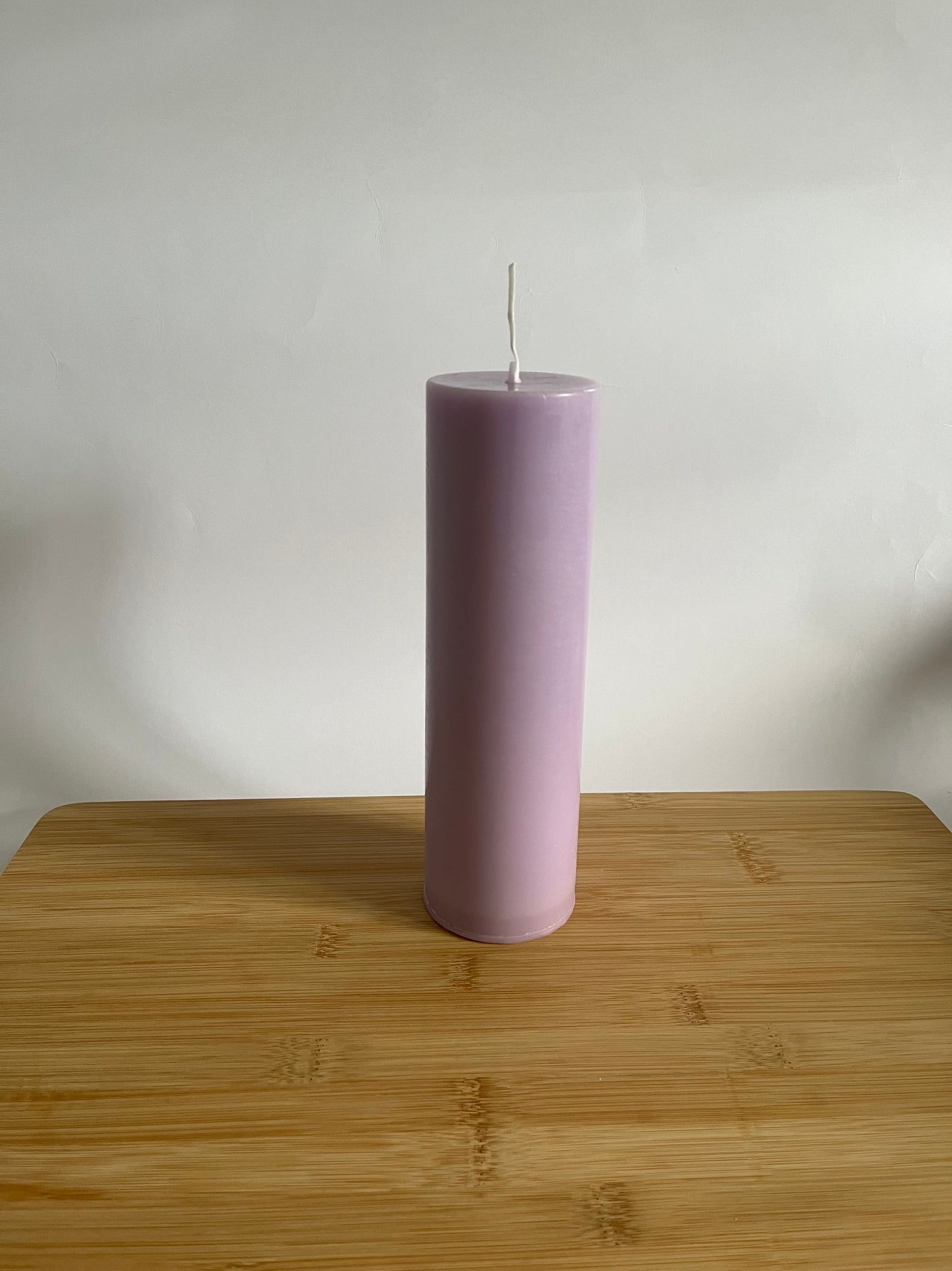 Lavender scented candle